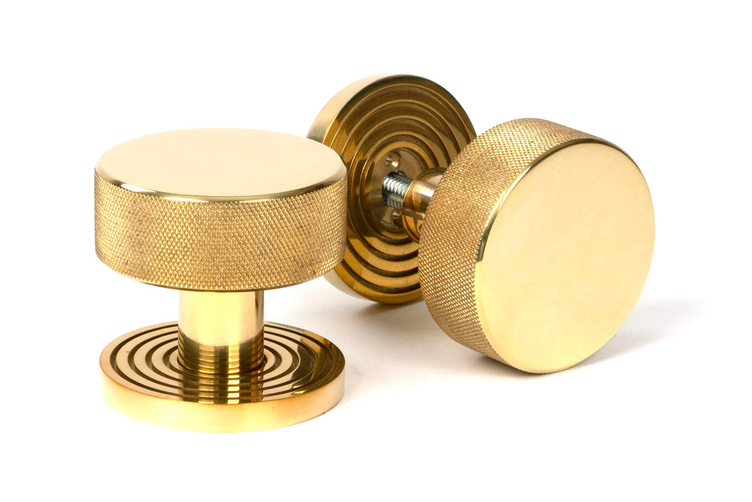 From the Anvil Brompton Mortice/Rim Knob Set with Beehive Rose - itfitz