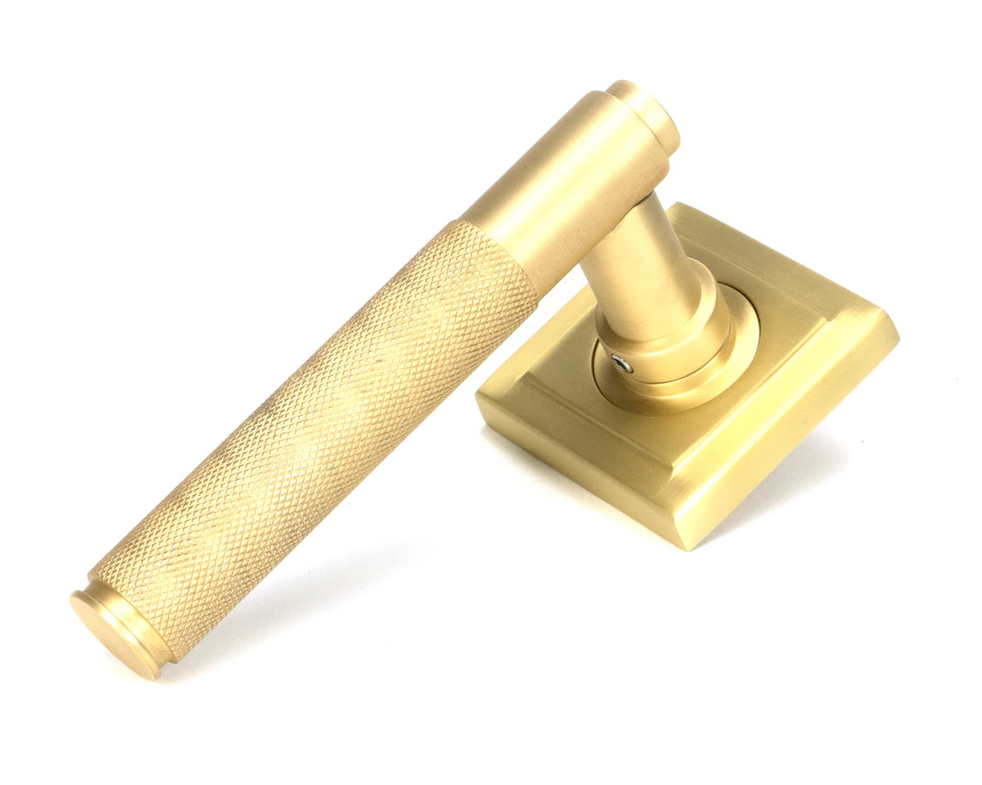 From the Anvil Brompton Lever on Unsprung Square Rose Set - itfitz