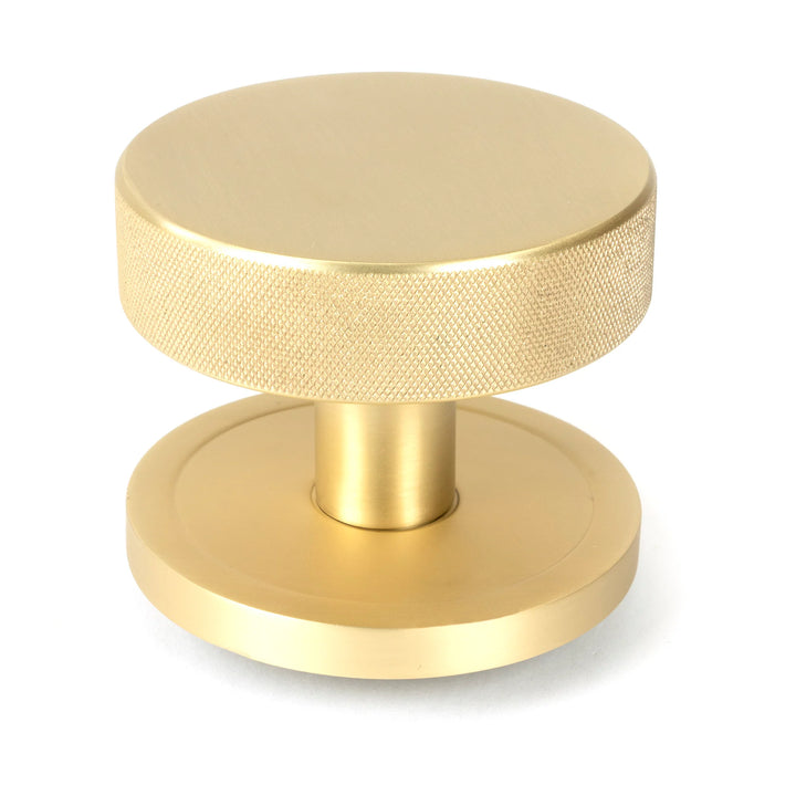 From the Anvil Brompton Centre Door Knob with Plain Rose - itfitz