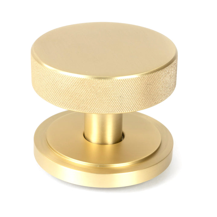 From the Anvil Brompton Centre Door Knob with Art Deco Rose - itfitz