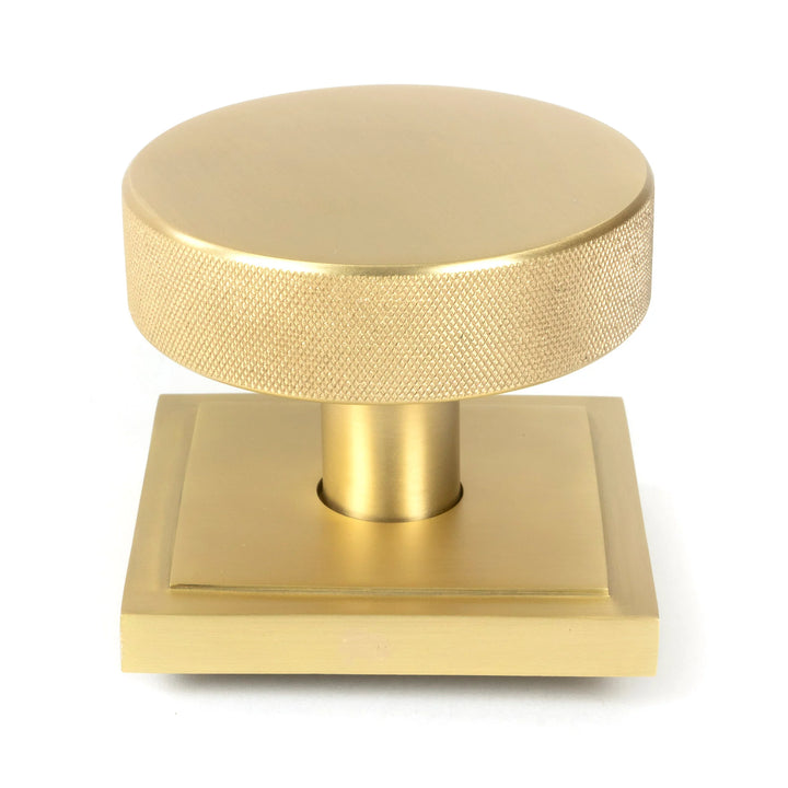 From the Anvil Brompton Centre Door Knob with Square Rose - itfitz