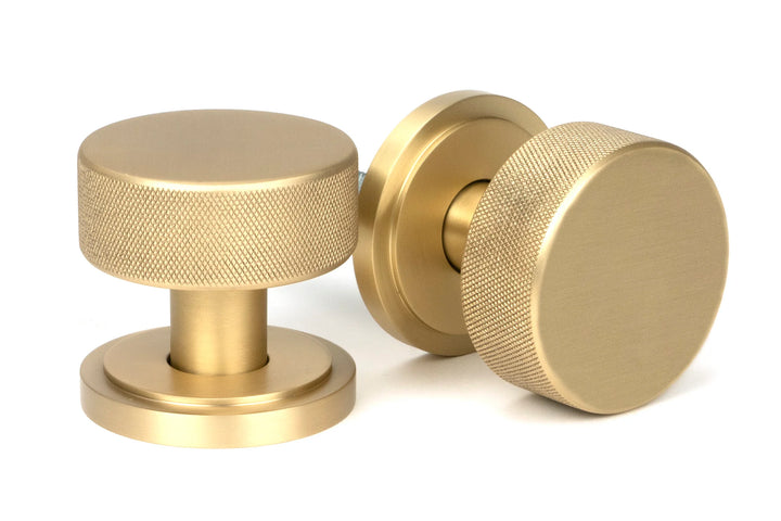 From the Anvil Brompton Mortice/Rim Knob Set with Art Deco Rose - itfitz