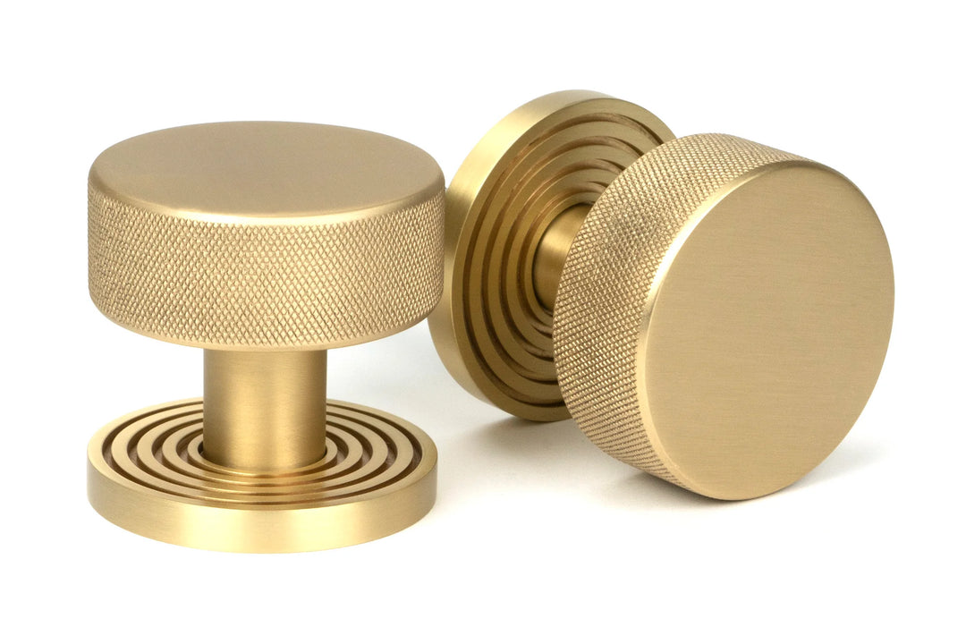 From the Anvil Brompton Mortice/Rim Knob Set with Beehive Rose - itfitz