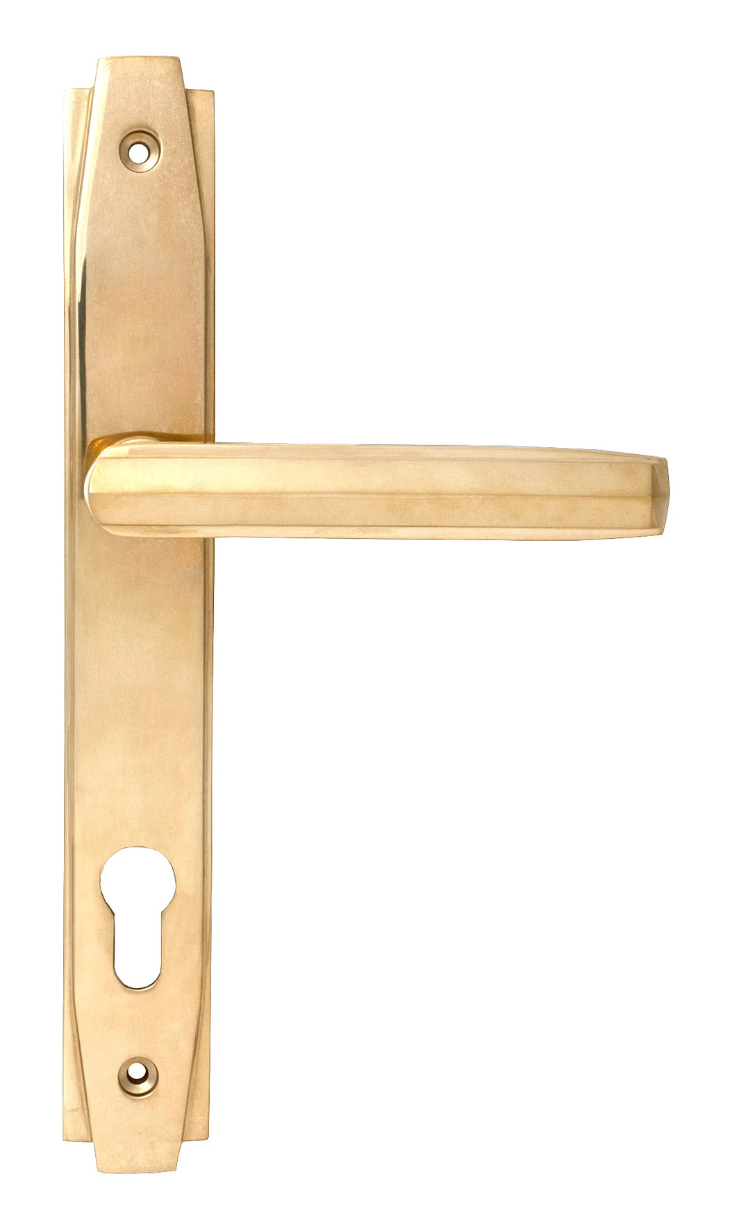 From the Anvil Art Deco Slimline Sprung Lever Espagnolette Lock Set