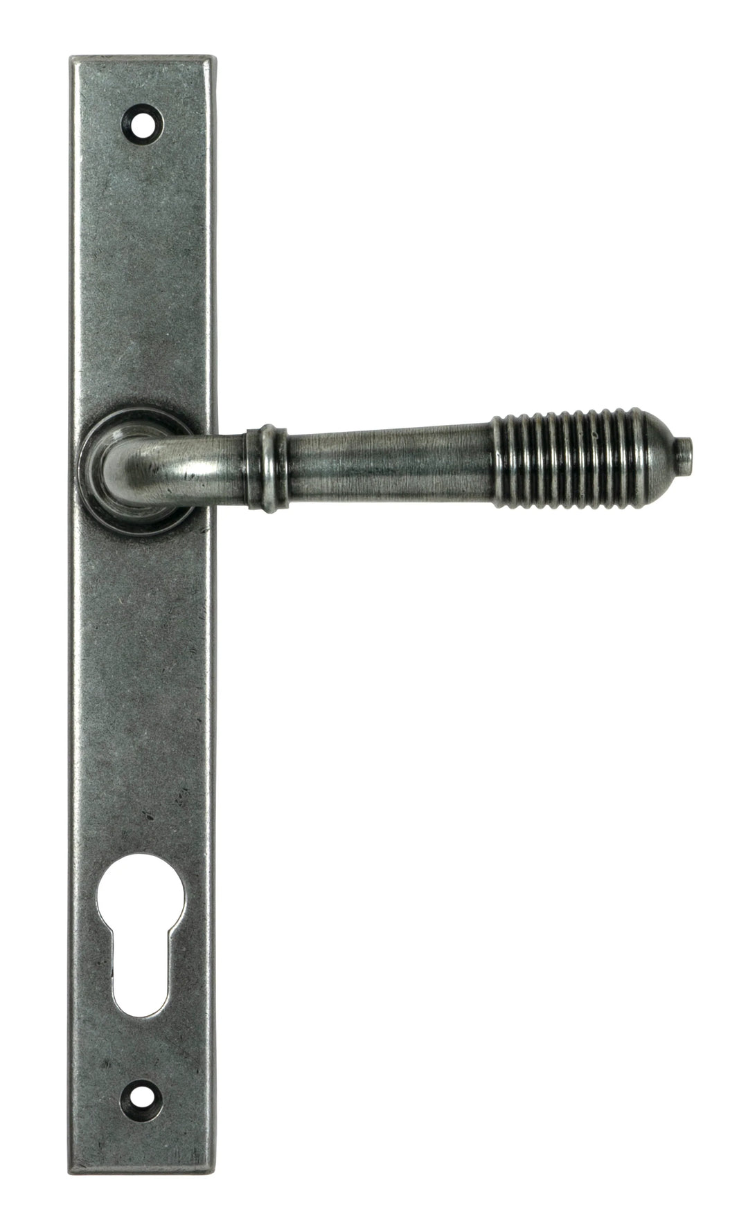 From the Anvil Reeded Slimline Lever Espagnolette Lock Set
