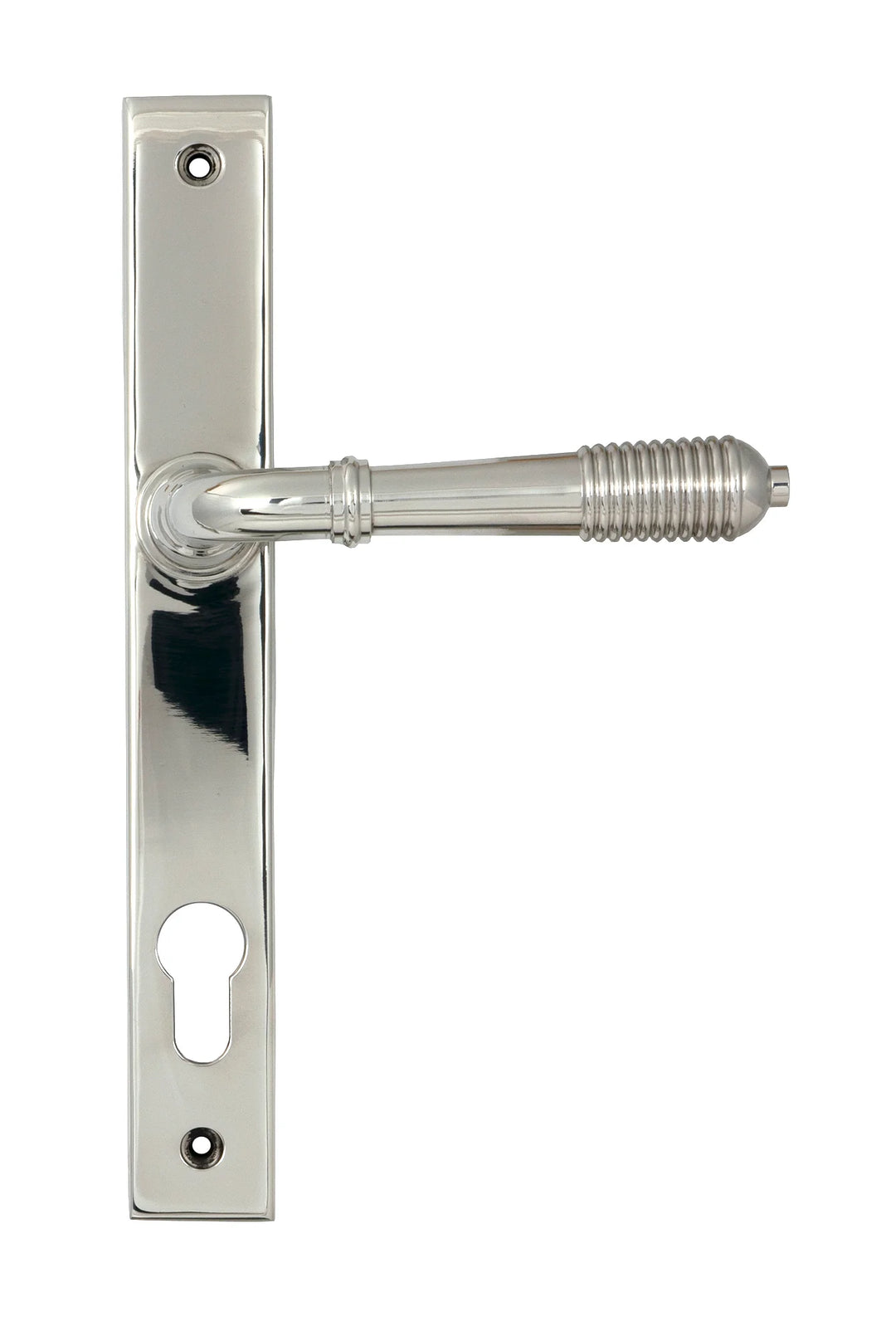 From the Anvil Reeded Slimline Lever Espagnolette Lock Set