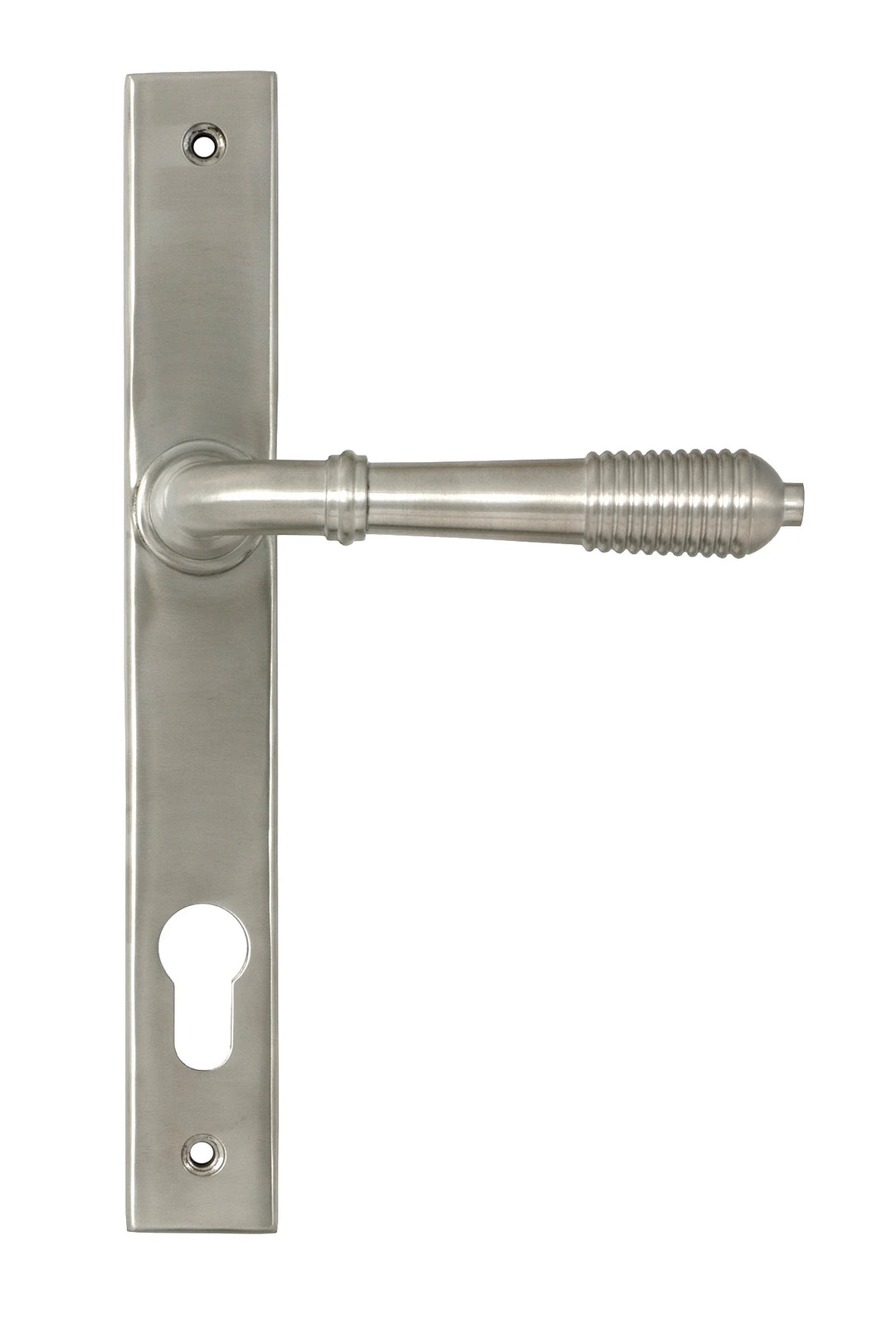 From the Anvil Reeded Slimline Lever Espagnolette Lock Set