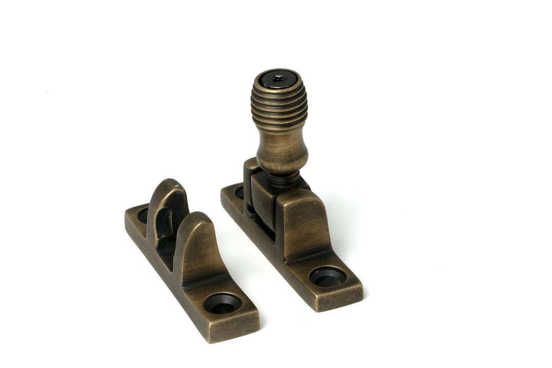 From the Anvil Beehive Narrow Square Lockable Brighton Sash Fastener