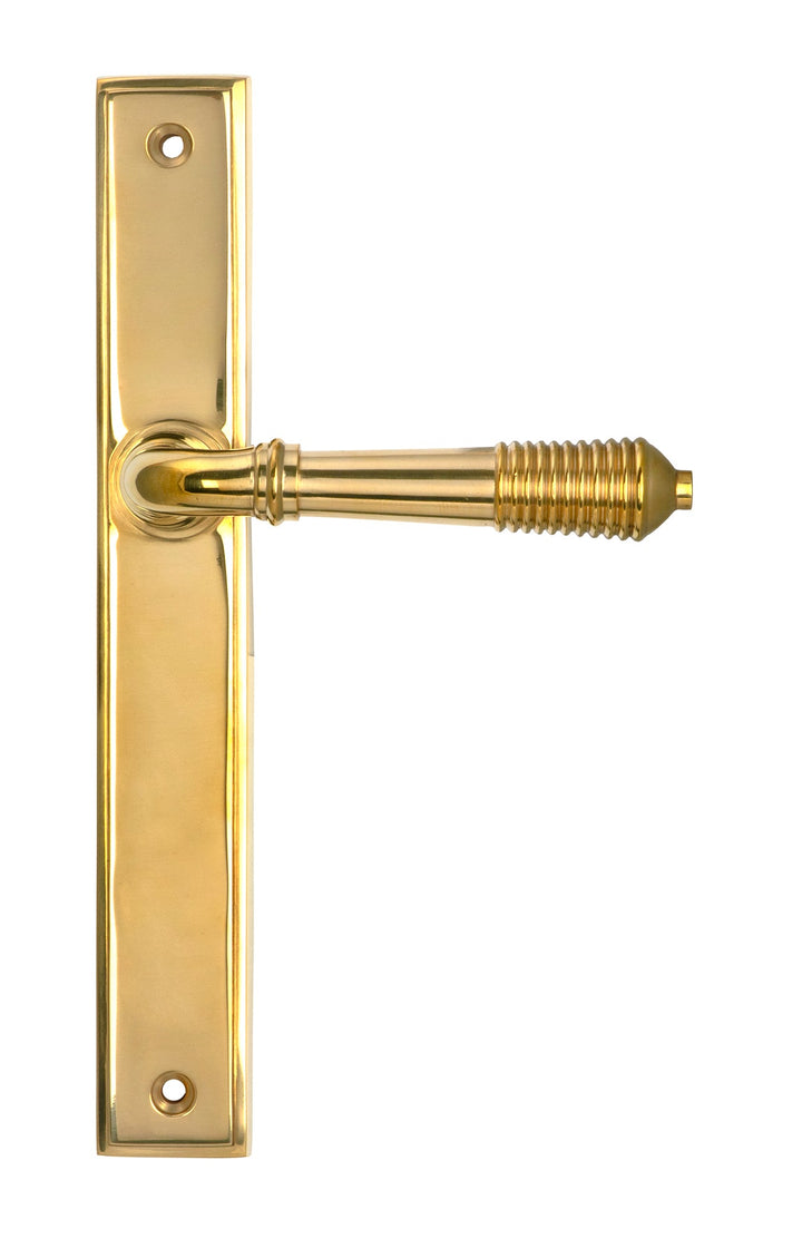 From the Anvil Reeded Slimline Sprung Lever Espagnolette Latch Set - itfitz