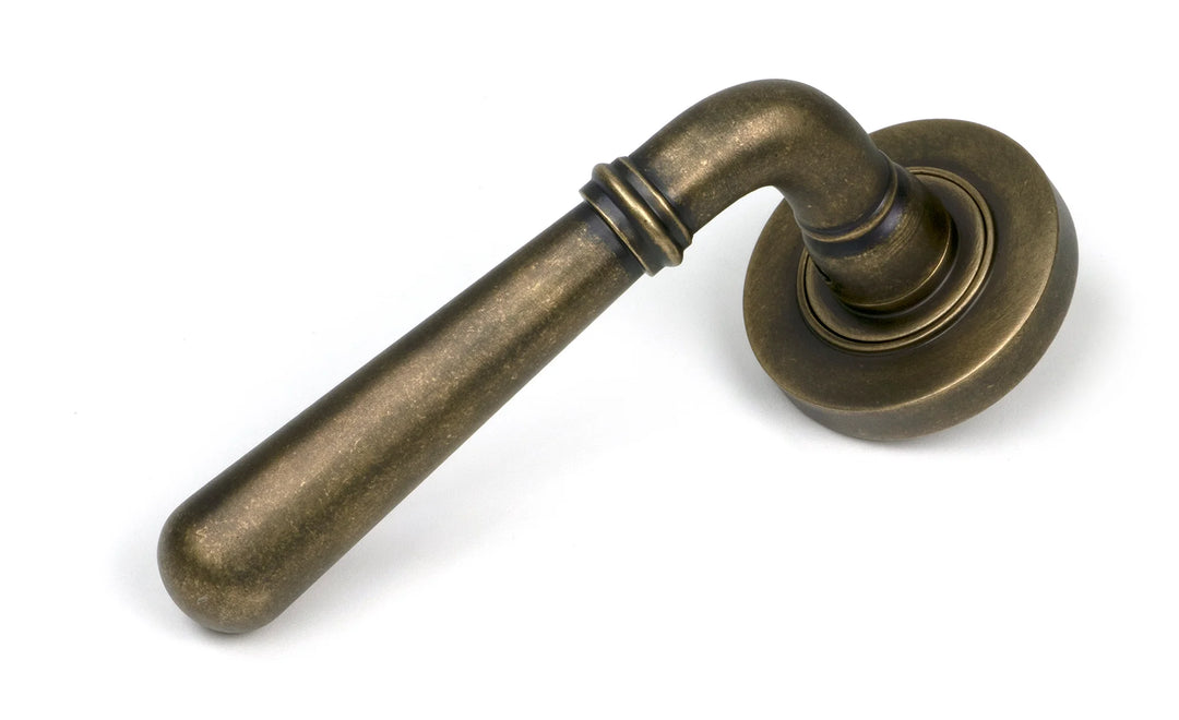 From the Anvil Newbury Lever on Sprung Plain Rose Set - itfitz