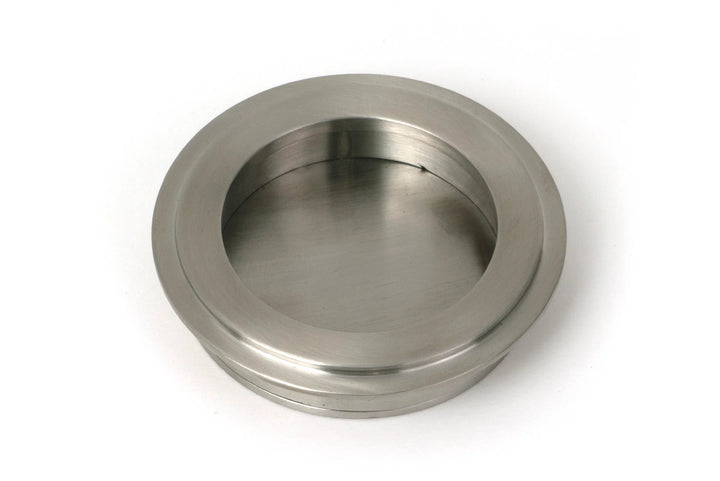 From the Anvil Art Deco Round Flush Pull - 60mm - itfitz
