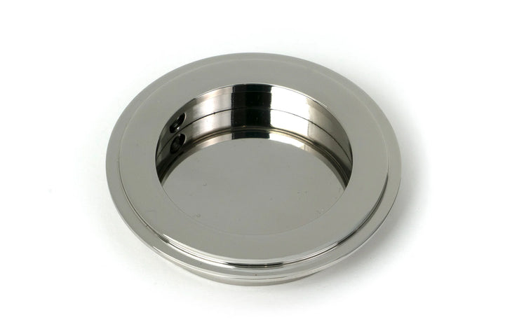 From the Anvil Art Deco Round Flush Pull - 75mm - itfitz