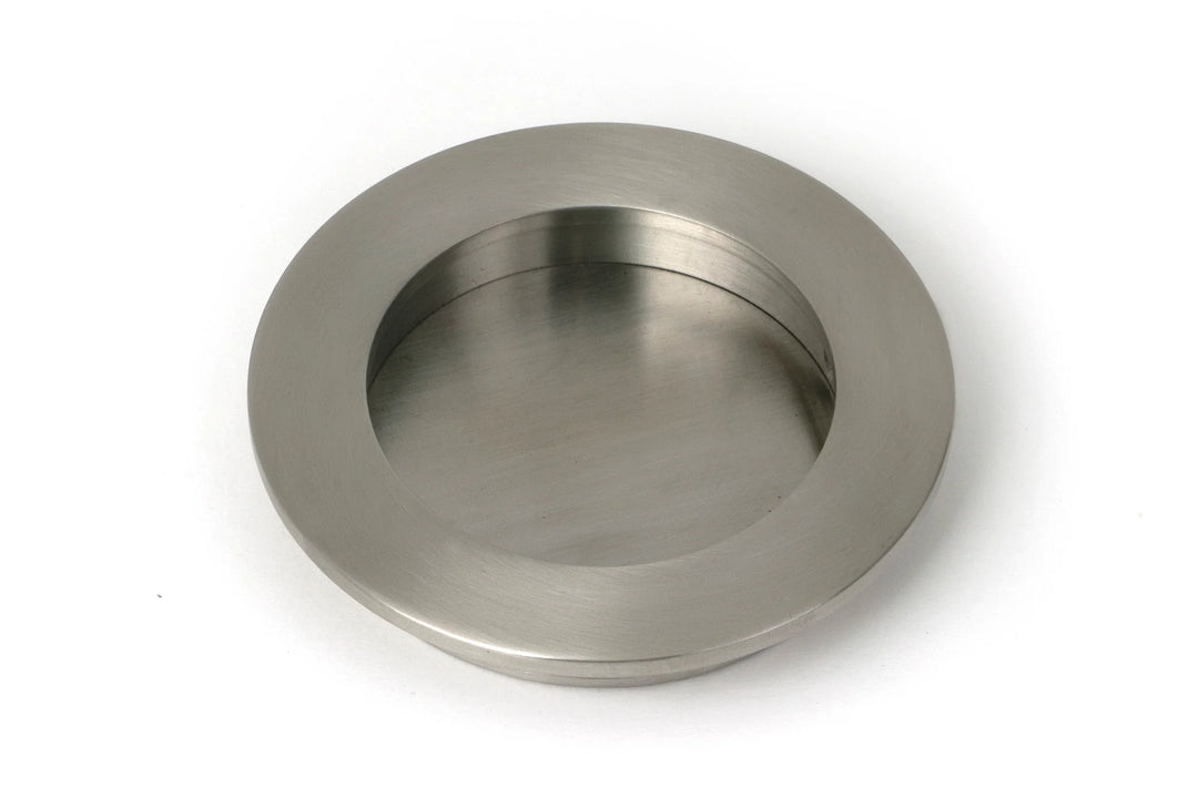 From the Anvil Plain Round Flush Pull - 75mm - itfitz