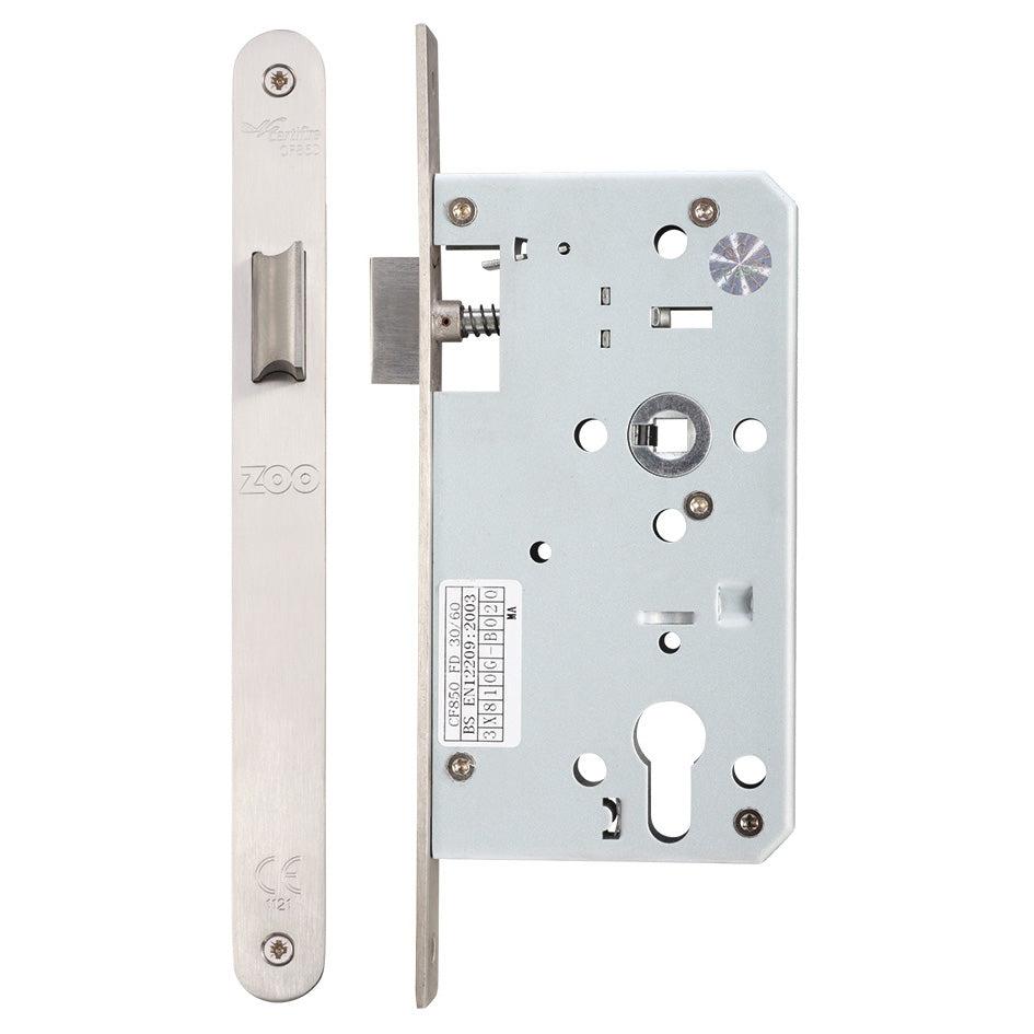 Zoo Hardware European DIN Radius Latch