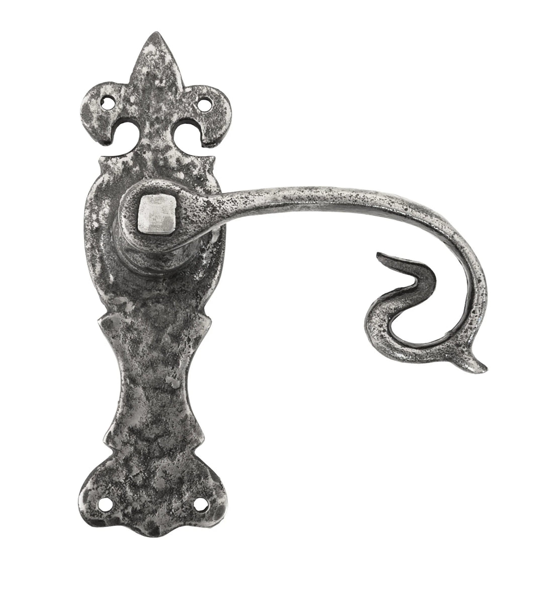 From the Anvil Curly Lever on Plate