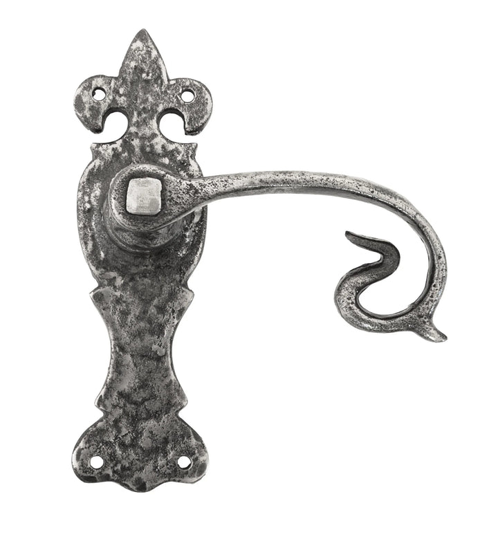 From the Anvil Curly Lever on Plate