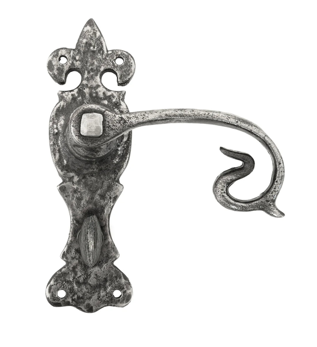 From the Anvil Curly Lever on Plate
