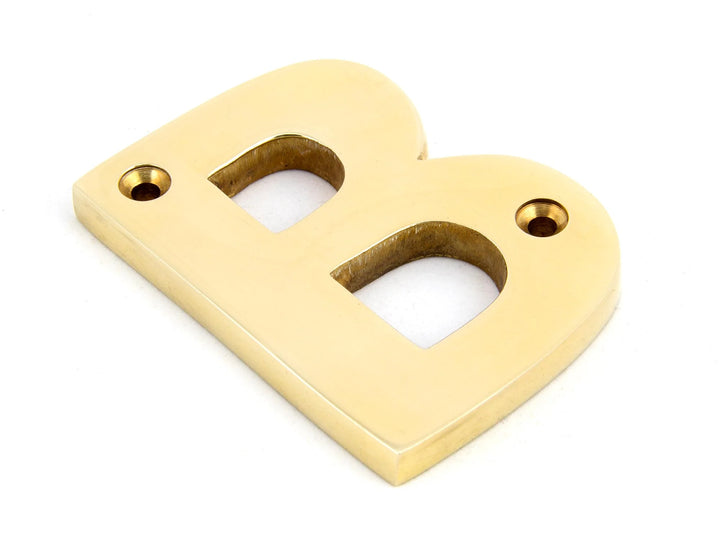 From the Anvil Polished Brass Letters