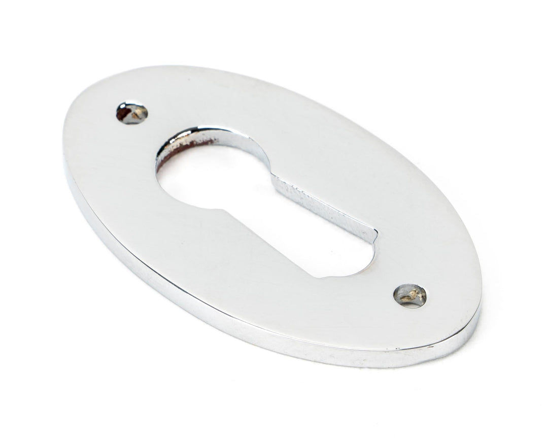 From the Anvil Oval Escutcheon - Without Cover polished chrome - itfitz