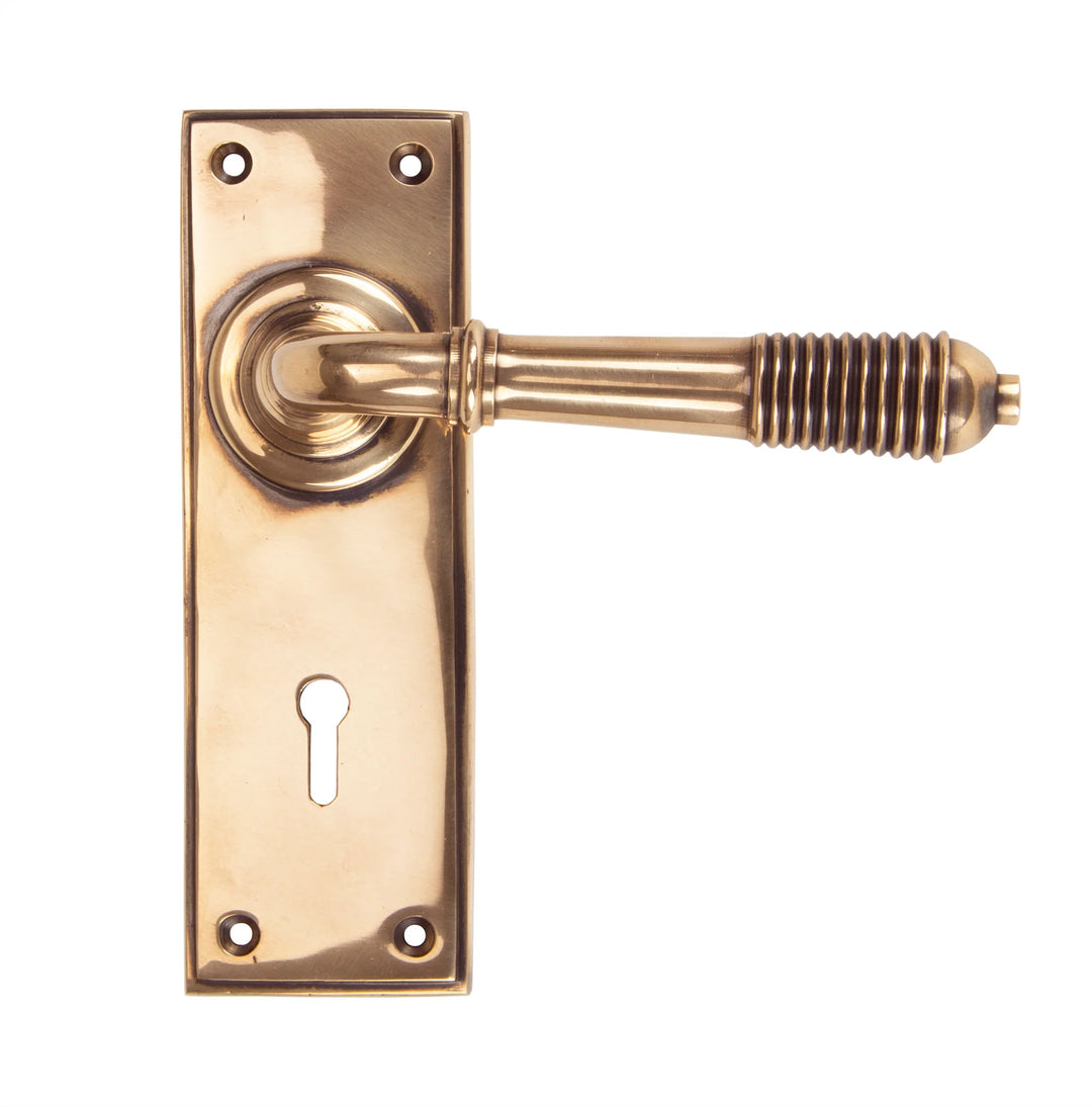 From the Anvil Reeded Lever on Plate - itfitz