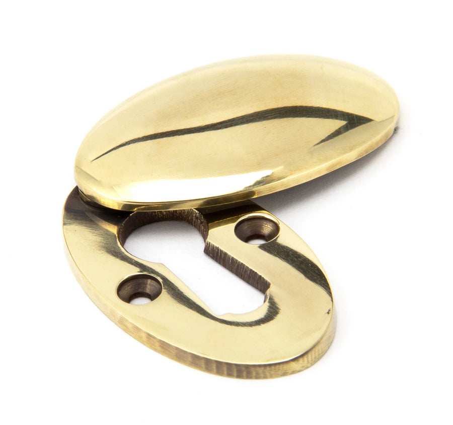 From the Anvil Oval Escutcheon with Cover - itfitz