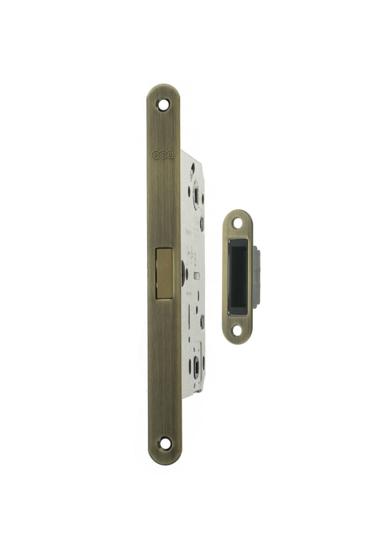 AGB Polaris 2XT Magnetic Latch/Bathroom Lock - 50mm