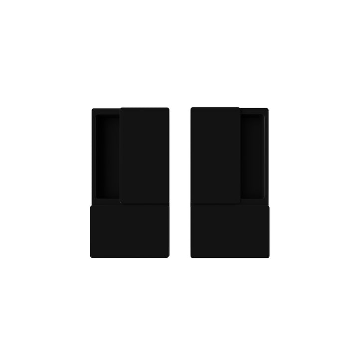 AGB Wave Flush Door Handle Set