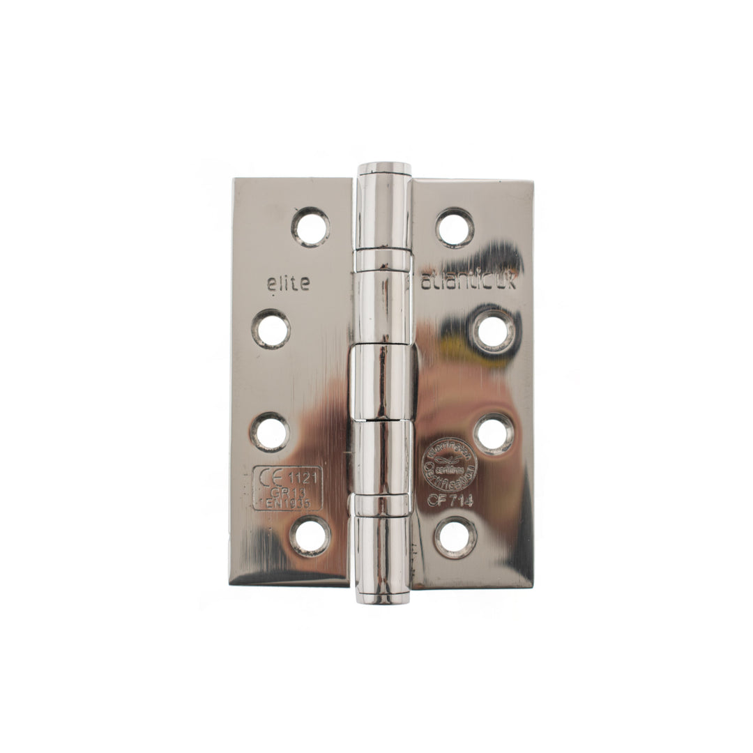 Atlantic Hardware Heavy Duty Ball Bearing 102 x 76mm Hinge - Grade 13