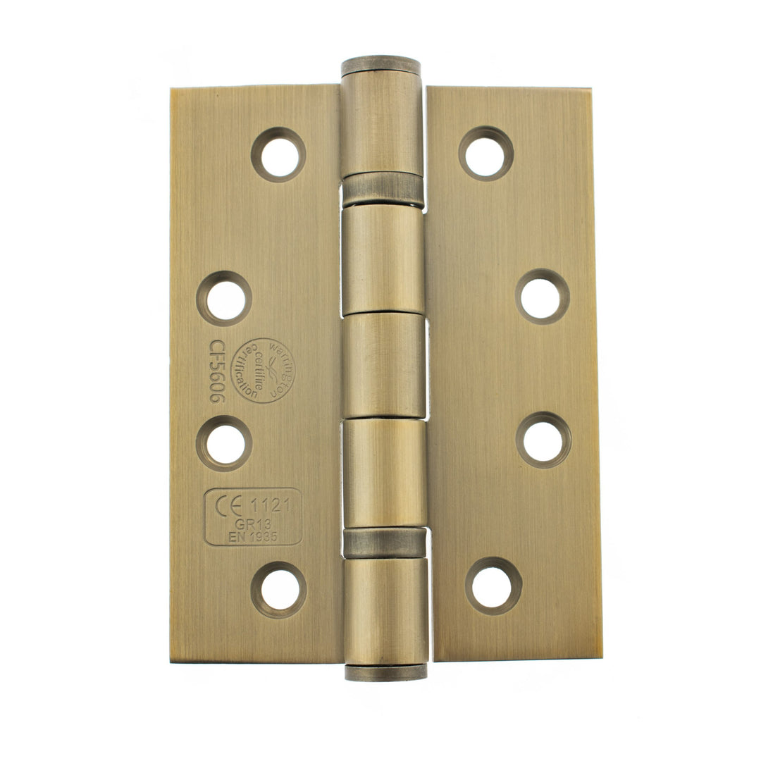 Atlantic Hardware Heavy Duty Ball Bearing 102 x 76mm Hinge - Grade 13