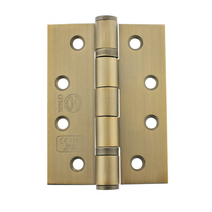 Atlantic Hardware Heavy Duty Ball Bearing 102 x 76mm Hinge - Grade 13