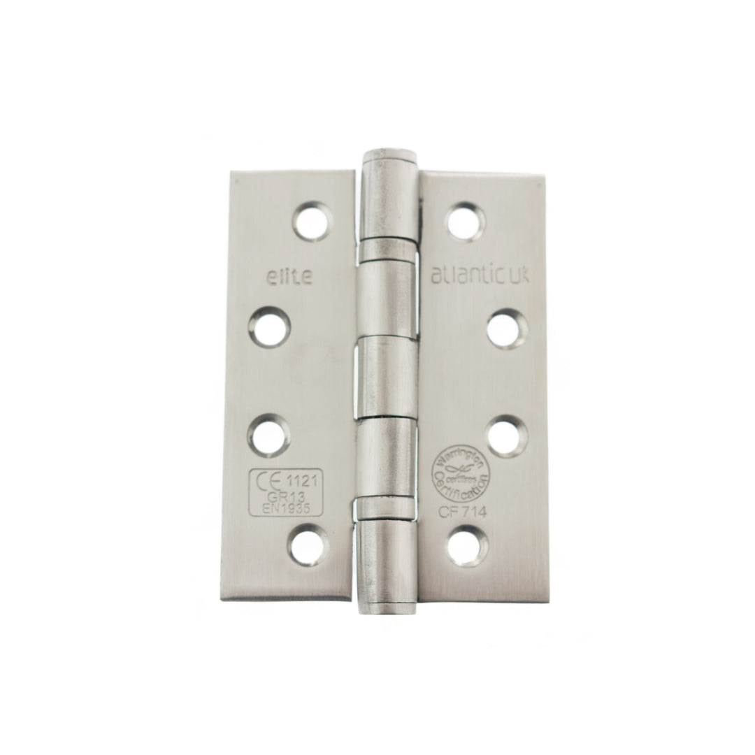 Atlantic Hardware Heavy Duty Ball Bearing 102 x 76mm Hinge - Grade 13