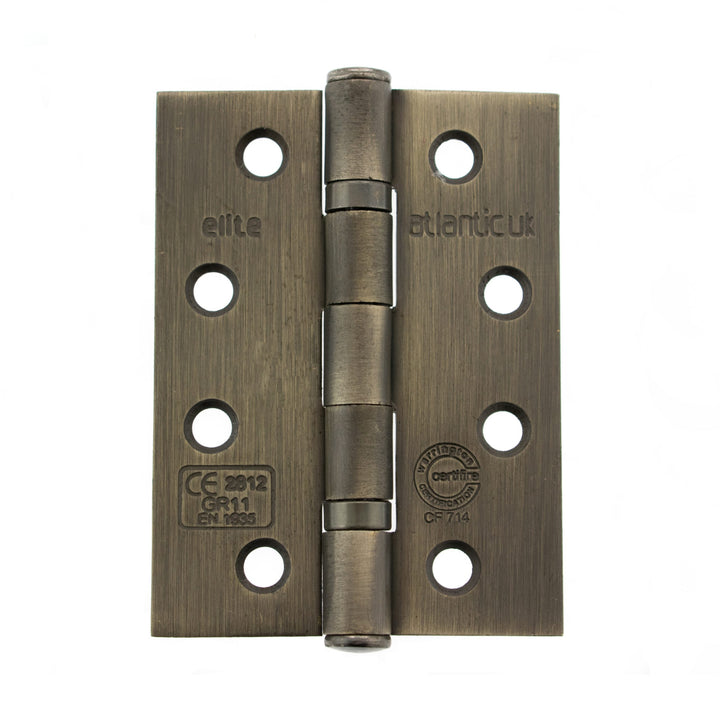 Atlantic Hardware Heavy Duty Ball Bearing 102 x 76mm Hinge - Grade 11 - itfitz