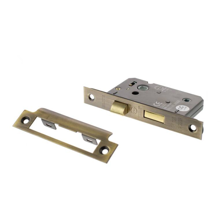 Atlantic Hardware Elite CE Certifire 3" Bathlock - 57/77mm