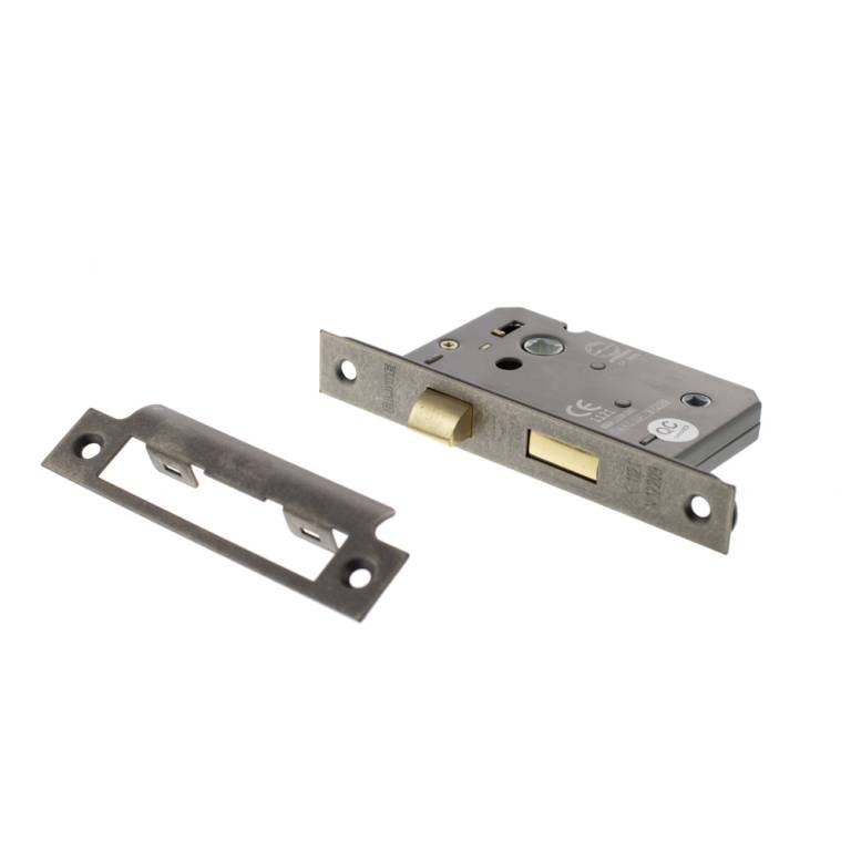 Atlantic Hardware Elite CE Certifire 3" Bathlock - 57/77mm