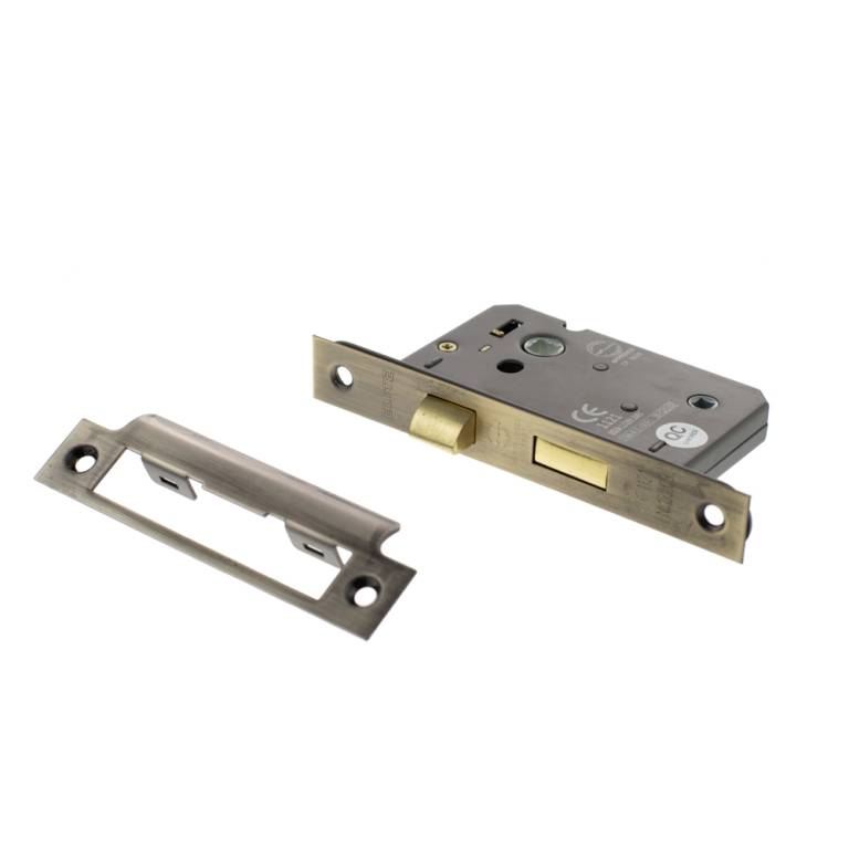 Atlantic Hardware Elite CE Certifire 3" Bathlock - 57/77mm