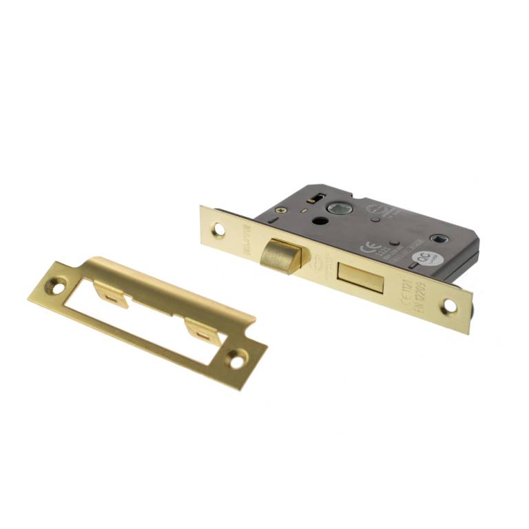 Atlantic Hardware Elite CE Certifire 3" Bathlock - 57/77mm
