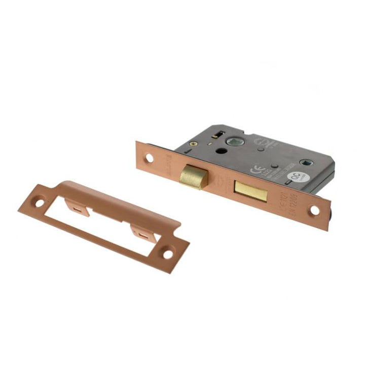 Atlantic Hardware Elite CE Certifire 3" Bathlock - 57/77mm