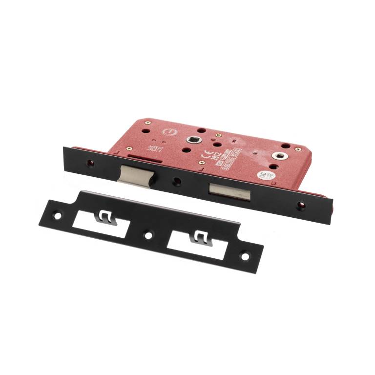 Atlantic Hardware European DIN Square Bathlock - 2 Piece