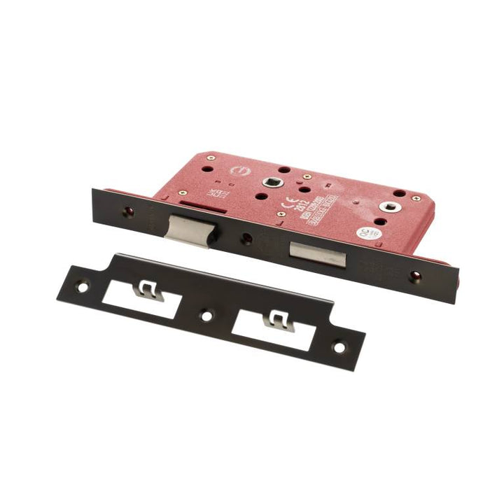 Atlantic Hardware European DIN Square Bathlock - 2 Piece