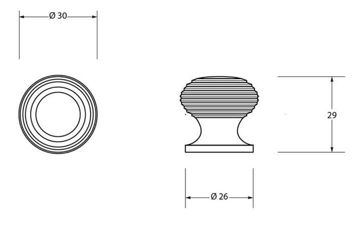 From the Anvil Beehive Cupboard Knob - itfitz