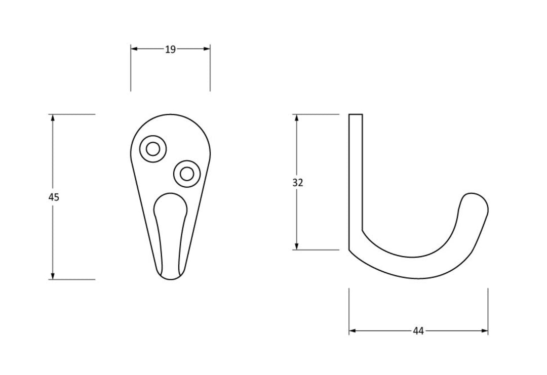 From the Anvil Celtic Robe Hook