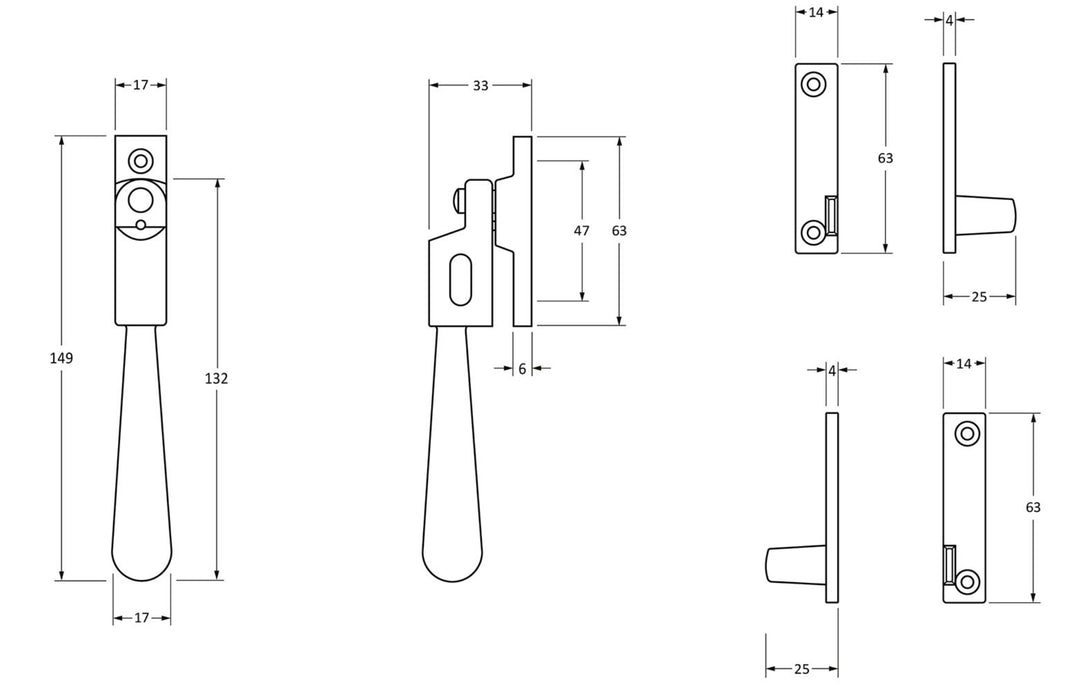 From the Anvil Newbury Locking Night Vent Fastener - itfitz