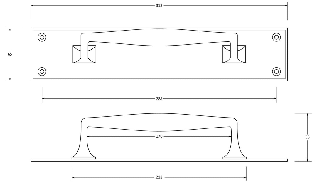 From the Anvil Pull Handle on Backplate - itfitz