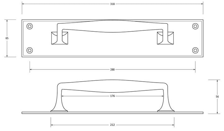 From the Anvil Pull Handle on Backplate - itfitz
