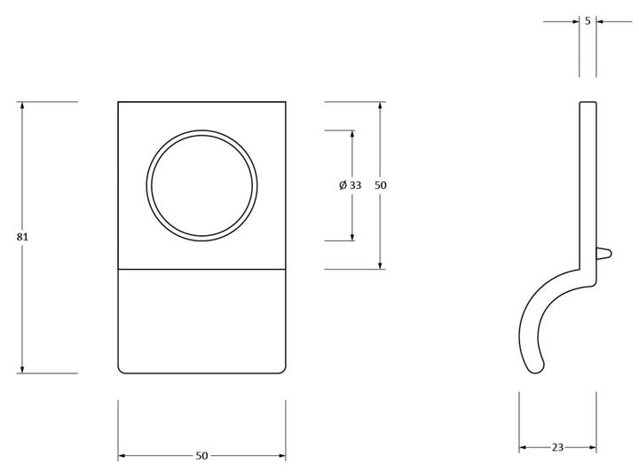 From the Anvil Rim Cylinder Pull