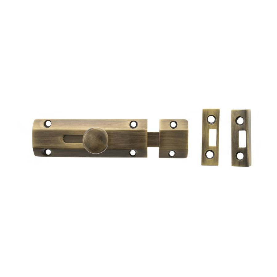 Atlantic ASB4 Knob Slide Surface Bolt - 102mm