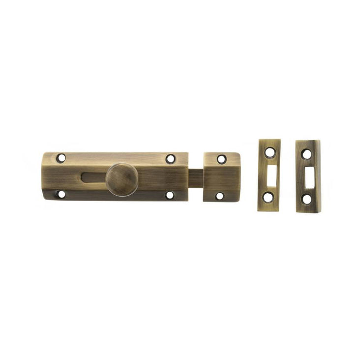 Atlantic ASB4 Knob Slide Surface Bolt - 102mm
