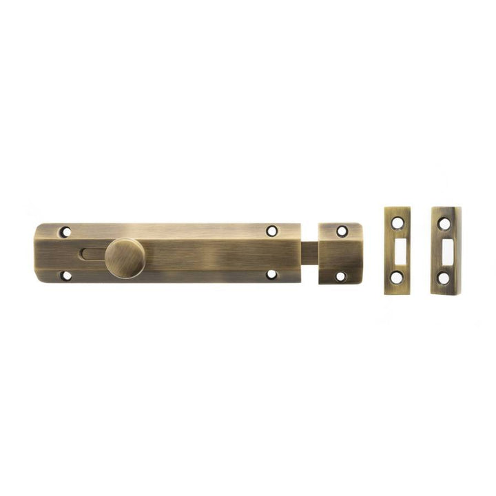 Atlantic ASB6 Knob Slide Surface Bolt - 150mm