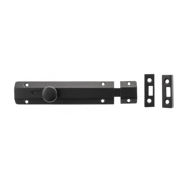 Atlantic ASB6 Knob Slide Surface Bolt - 150mm