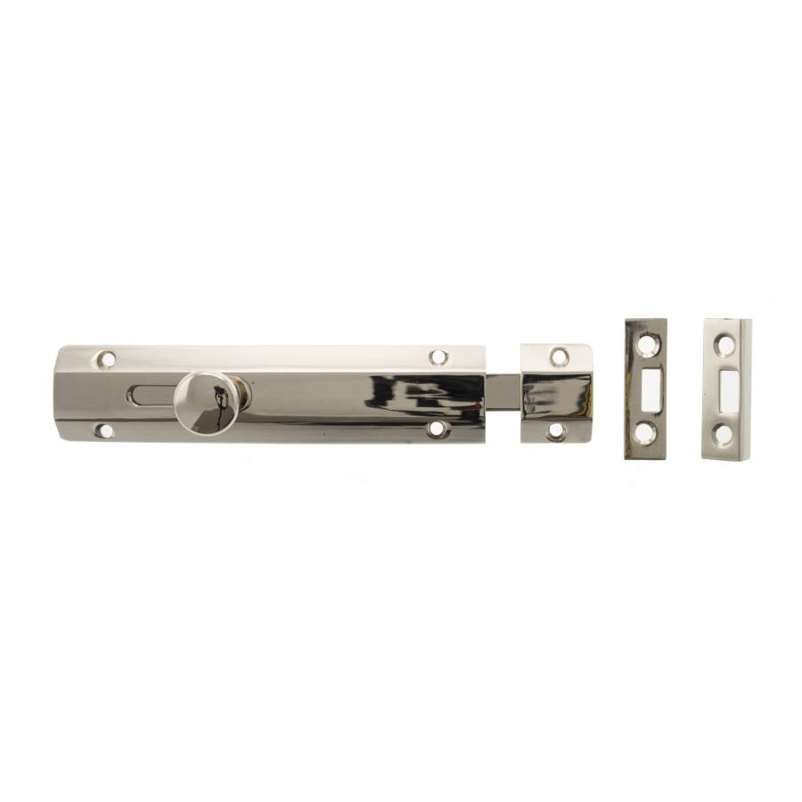 Atlantic ASB6 Knob Slide Surface Bolt - 150mm